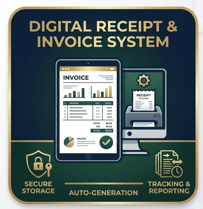Receipts generator